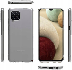 Clear Transparent Ochranný Kryt pre Samsung Galaxy A12