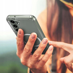 Clear MagSafe Magnetic Case Ochranný Kryt pre Samsung Galaxy S23