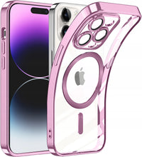 Načítať obrázok do zobrazovača galérie, Secret Magsafe Pink Ochranný Kryt pre iPhone 14 Pro Max
