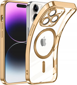 Secret Magsafe Gold Ochranný Kryt pre iPhone 14 Pro