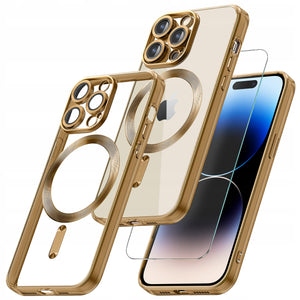 Secret Magsafe Gold Ochranný Kryt pre iPhone 14 Pro Max