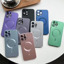 Načítať obrázok do zobrazovača galérie, Camera Lens Protect MagSafe Silicone Case Blue Ochranný Kryt pre iPhone 11
