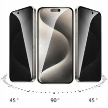 Načítať obrázok do zobrazovača galérie, Anti-Spy Privacy Glass Black Tvrdené sklo pre iPhone 14 Pro Max
