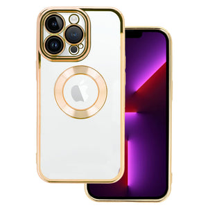 Shockproof Case Gold Ochranný Kryt s ochranou fotoaparátu pre iPhone 14 Pro