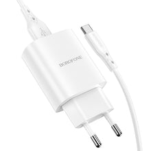 Načítať obrázok do zobrazovača galérie, 2v1 Set sieťová nabíjčka USB + nabíjacií kábel USB-C 1m
