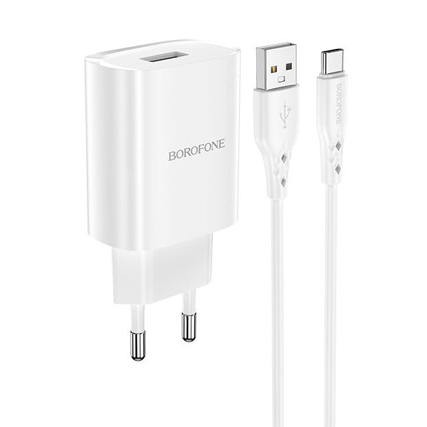 2v1 Set sieťová nabíjčka USB + nabíjacií kábel USB-C 1m