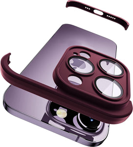 Shockproof Bumper Red Ochranný set pre iPhone 12