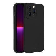 Načítať obrázok do zobrazovača galérie, Roar Luna Black Case Ochranný Kryt pre iPhone 15 Pro Max
