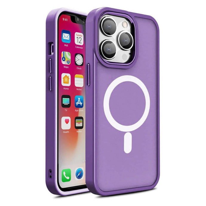 Matte MagSafe Case Purple Ochranný Kryt pre iPhone 14 Pro Max
