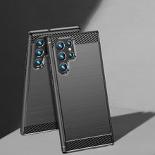 Načítať obrázok do zobrazovača galérie, Carbon Black Ochranný Kryt pre Samsung Galaxy S23 Ultra
