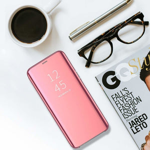 Smart Clear View Pink Ochranný Kryt pre Samsung Galaxy S23