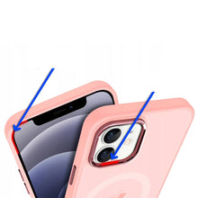 Načítať obrázok do zobrazovača galérie, MagSafe Matt Case Pink Ochranný Kryt pre iPhone 11
