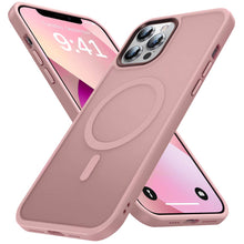Načítať obrázok do zobrazovača galérie, Matte MagSafe Case Pink Ochranný Kryt pre iPhone 15 Pro Max
