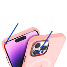 Načítať obrázok do zobrazovača galérie, Matte MagSafe Case Pink Ochranný Kryt pre iPhone 15 Pro Max

