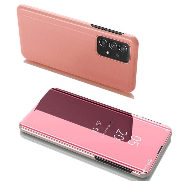 Smart Clear View Pink Ochranný Kryt pre Samsung Galaxy A33 5G