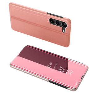 Smart Clear View Pink Ochranný Kryt pre Samsung Galaxy S23