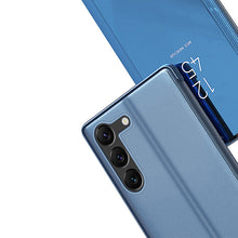 Načítať obrázok do zobrazovača galérie, Smart Clear View Blue Ochranný Kryt pre Samsung Galaxy S23
