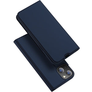 Knižkové Magnetické Púzdro Blue pre iPhone 13 Mini