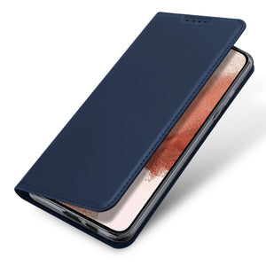 Knižkové Magnetické Púzdro Blue pre Samsung Galaxy S22