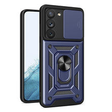 Načítať obrázok do zobrazovača galérie, Hybrid Camshield Rugged Case Blue Ochranný Kryt pre Samsung Galaxy S23
