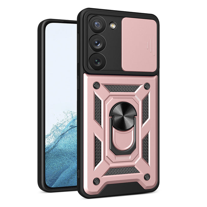 Hybrid Camshield Rugged Case Pink Ochranný Kryt pre Samsung Galaxy S23