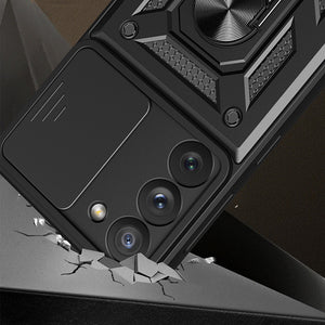 Hybrid Camshield Rugged Case Black Ochranný Kryt pre Samsung Galaxy S23 Plus