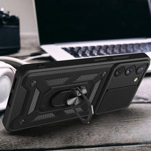 Načítať obrázok do zobrazovača galérie, Hybrid Camshield Rugged Case Pink Ochranný Kryt pre Samsung Galaxy A54 5G
