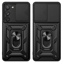 Načítať obrázok do zobrazovača galérie, Hybrid Camshield Rugged Case Black Ochranný Kryt pre Samsung Galaxy S23
