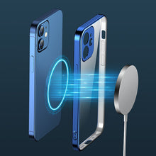 Načítať obrázok do zobrazovača galérie, Luxury Plate Case Blue Ochranný Kryt pre iPhone 12 Pro
