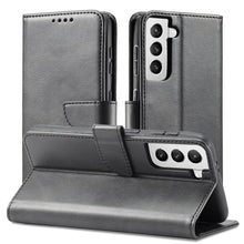Načítať obrázok do zobrazovača galérie, Elegant Case Black Ochranný Knižkový Kryt pre Samsung Galaxy A54 5G
