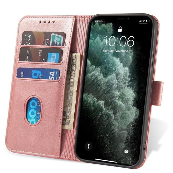Elegant Case Pink Ochranný Knižkový Kryt pre Samsung Galaxy S23