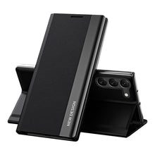 Načítať obrázok do zobrazovača galérie, Pro Smart Sleep Case Black Ochranný Kryt pre Samsung Galaxy S23
