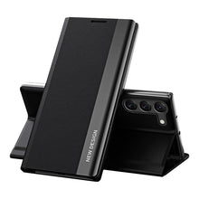 Načítať obrázok do zobrazovača galérie, Pro Smart Sleep Case Black Ochranný Kryt pre Samsung Galaxy S23 Ultra
