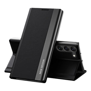 Pro Smart Sleep Case Black Ochranný Kryt pre Samsung Galaxy S23 Ultra