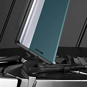 Pro Smart Sleep Case Black Ochranný Kryt pre Samsung Galaxy S23 Ultra