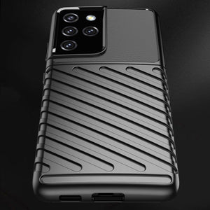 Thunder Case Black Ochranný Kryt pre Samsung Galaxy S23 Ultra