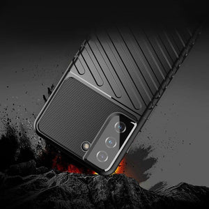 Thunder Case Black Ochranný Kryt pre Samsung Galaxy S23 Plus