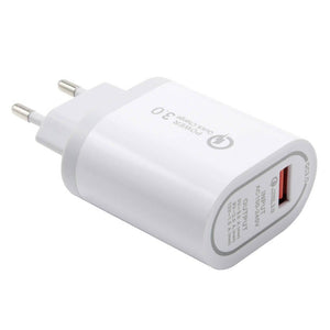 Power Quick Charge Sieťový adaptér WHITE USB 3.0