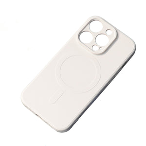 MagSafe Silicone Case Beige Ochranný Kryt pre iPhone 13 Pro