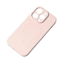 Načítať obrázok do zobrazovača galérie, MagSafe Silicone Case Pink Ochranný Kryt pre iPhone 14
