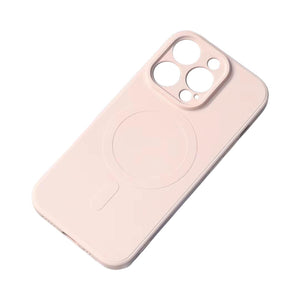 MagSafe Silicone Case Pink Ochranný Kryt pre iPhone 13 Pro Max