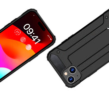 Načítať obrázok do zobrazovača galérie, Hybrid Armor Black Ochranný Kryt pre iPhone 15 Plus
