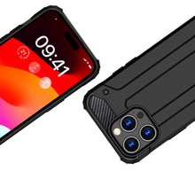 Načítať obrázok do zobrazovača galérie, Hybrid Armor Black Ochranný Kryt pre iPhone 15 Pro Max
