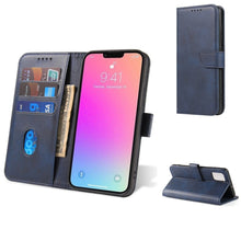 Načítať obrázok do zobrazovača galérie, Elegant Case Blue Ochranný Knižkový Kryt pre Samsung Galaxy A53 5G
