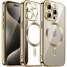 Načítať obrázok do zobrazovača galérie, Secret Magsafe Gold Ochranný Kryt pre iPhone 15 Pro Max
