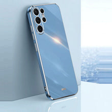 Načítať obrázok do zobrazovača galérie, Luxury Lighting Blue-Silver Ochranný Kryt pre Samsung Galaxy A54
