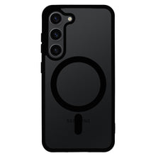 Načítať obrázok do zobrazovača galérie, Matt MagSafe Black Magnetic Case Ochranný Kryt pre Samsung Galaxy S22
