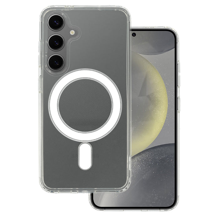 Clear MagSafe Magnetic Case Ochranný Kryt pre Samsung Galaxy S22