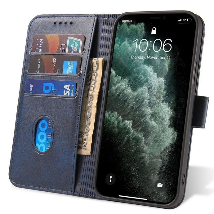Elegant Case Blue Ochranný Knižkový Kryt pre Samsung Galaxy S23