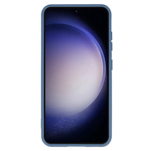 Matt MagSafe Blue Magnetic Case Ochranný Kryt pre Samsung Galaxy S22